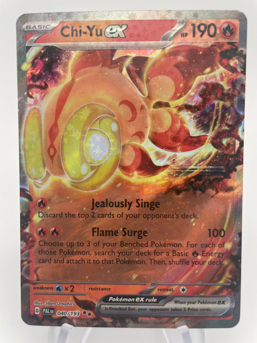 chi yu ex pokemon card price Chi-Yu PALen 040/193 – PokeChalet Price Range_30 - 40$ POKÉMON CARD IS NOT Urza, Chief Artificer | Options:COMMANDER C