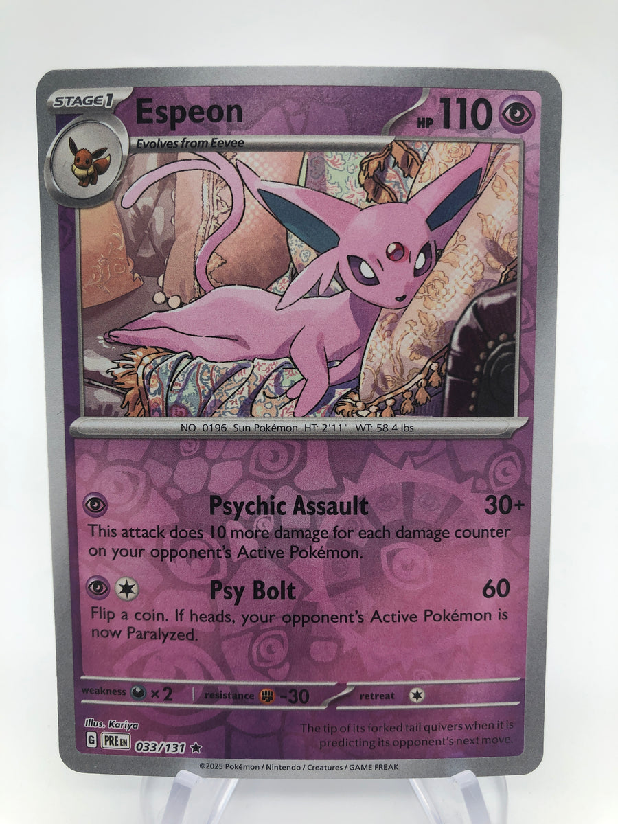 Espeon 033/131 PREen Reverse Holo – PokeChalet