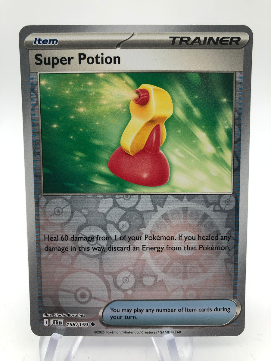 trainer super potion pokemon card value 158/159 JTGen Reverse Holo – PokeChalet Style:Meowth & Hitmoncham Manga zoro card frame Magic: The Gathering's Lord