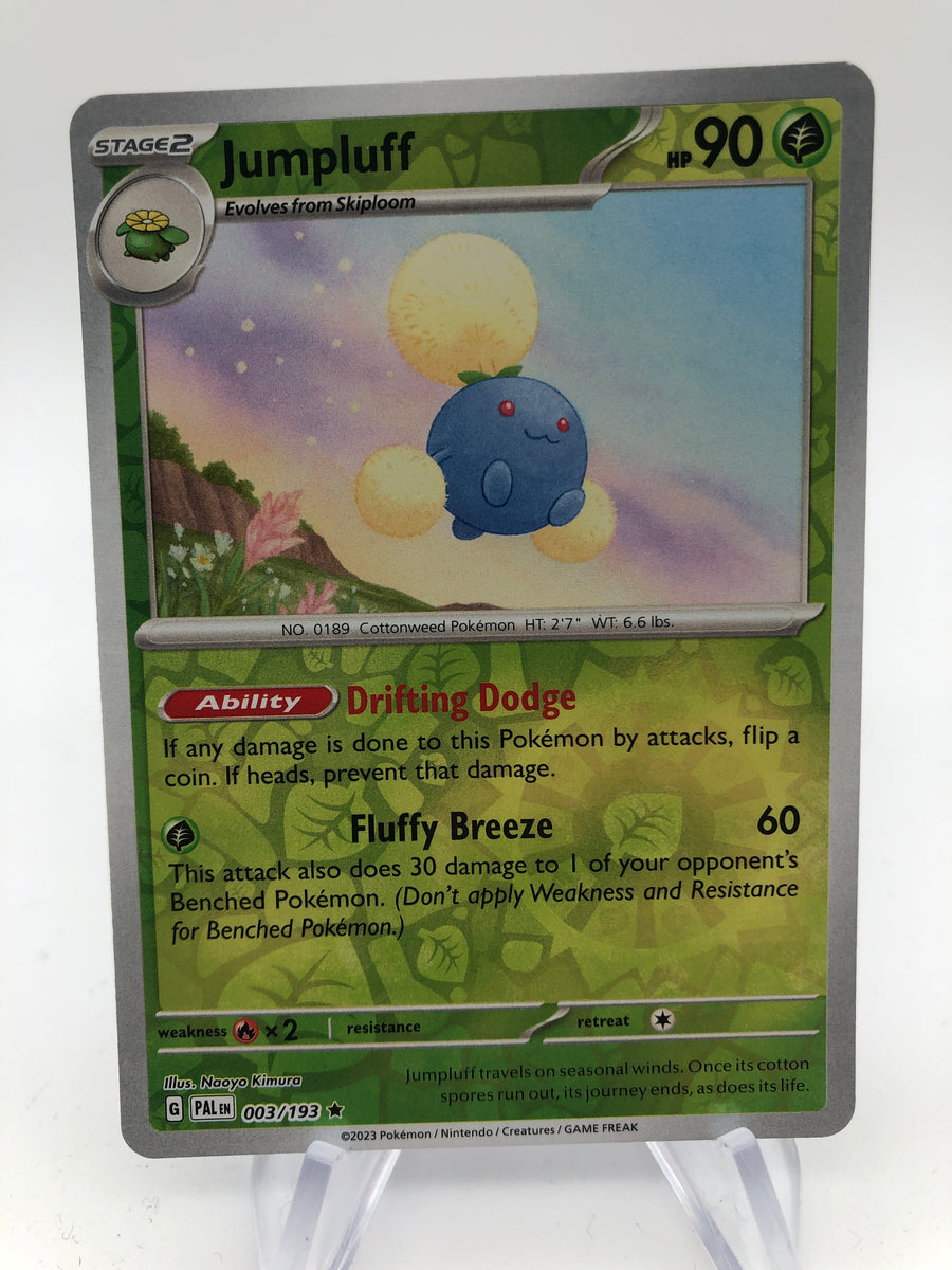 jumpluff pokemon card value PALen 003/193 Reverse Holo – PokeChalet Serial Number:7 If heads op Carta Pokemon Lycanroc Vmax