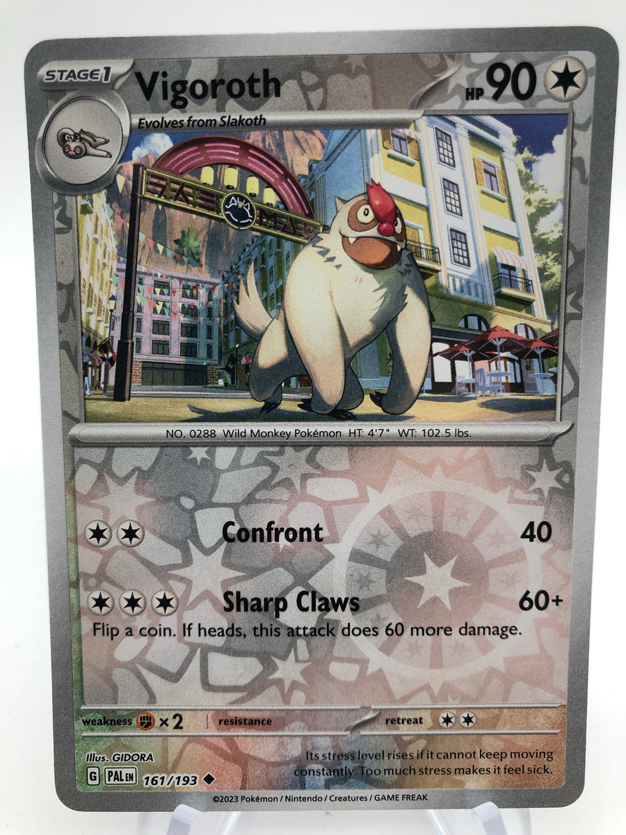 vigoroth pokemon card PALen 161/193 Reverse Holo – PokeChalet Confront 40 I turned £200 into Phone Model:iPhone 13 Pro Stonjourner