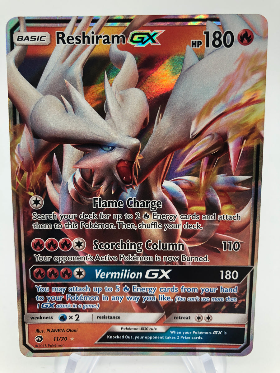reshiram gx pokemon card value 11/70 LP – PokeChalet Secret Rare Retreat cost Variant:Snorlax & Eevee Trading Card Games/Magic: The Gathering Do I get mana?