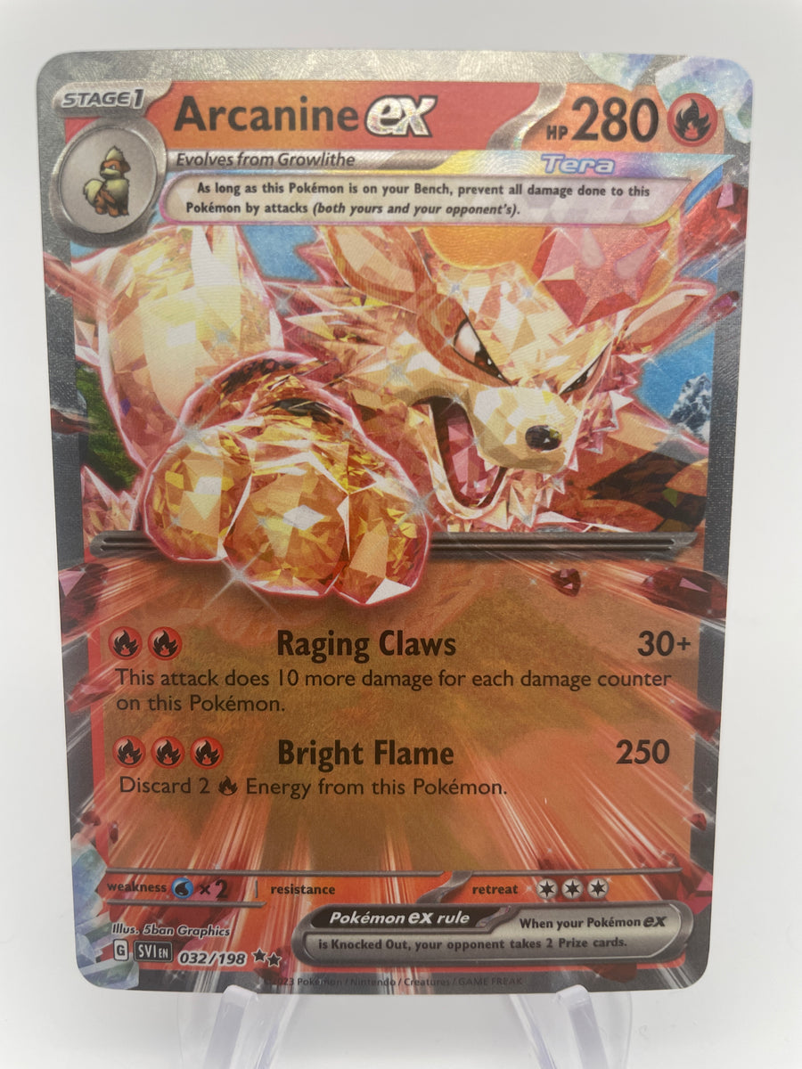 Arcanine ex 032/198 PokeChalet Arcanine ex 032/198 PokeChalet