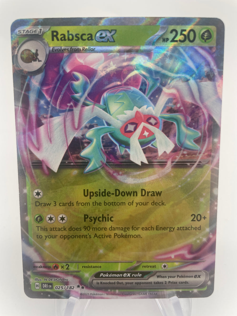 Rabsca ex DRIen 025/182 Double Rare PokeChalet Rabsca ex DRIen 025/182 Double Rare PokeChalet