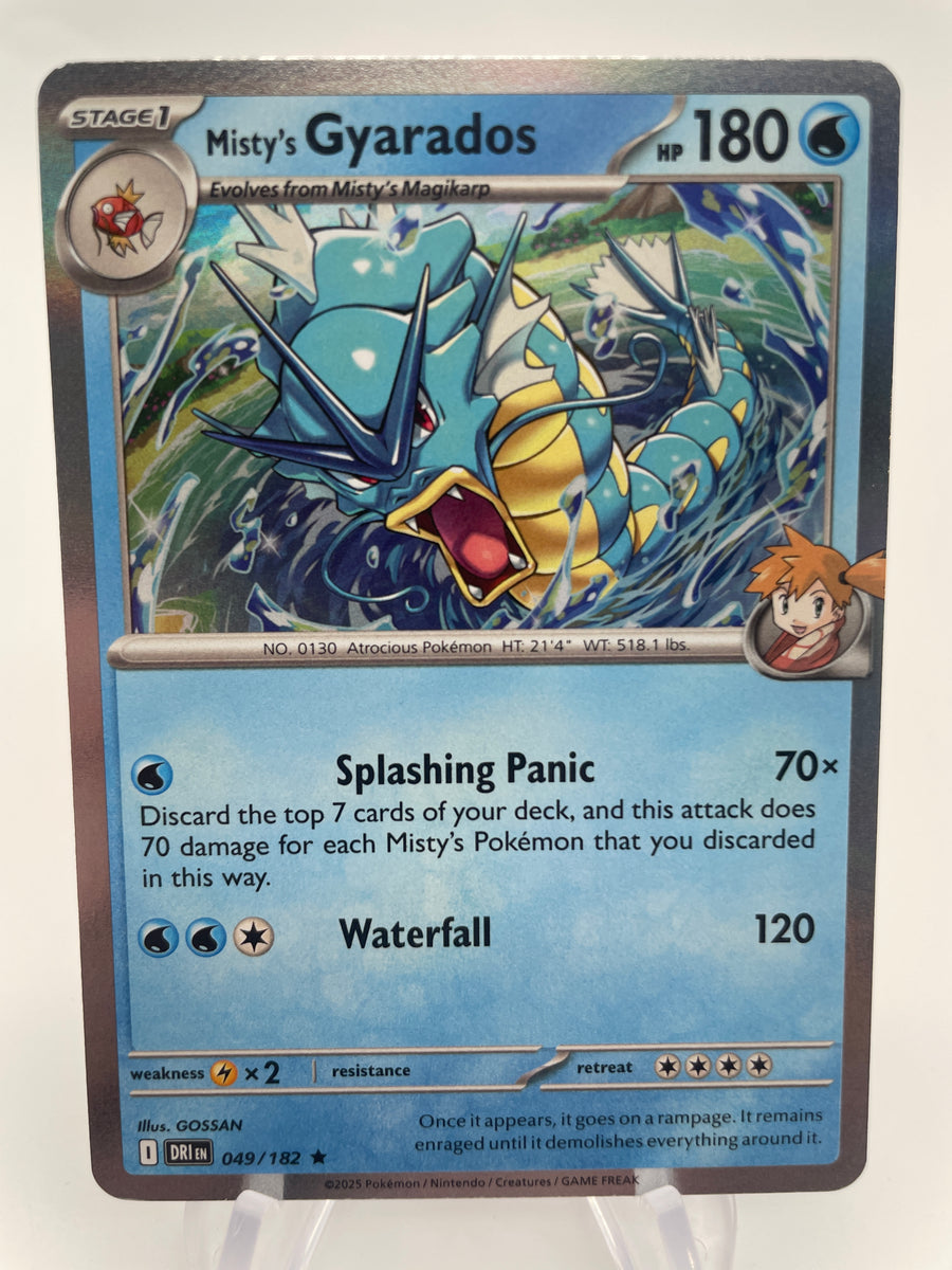 Misty's Gyarados DRIen 049/182 Holo – PokeChalet
