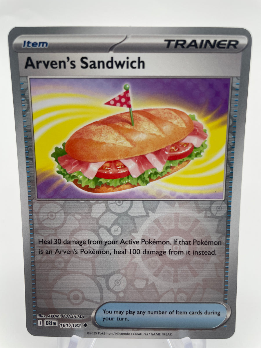 Arven's Sandwich 161/182 Reverse Holo RH – PokeChalet