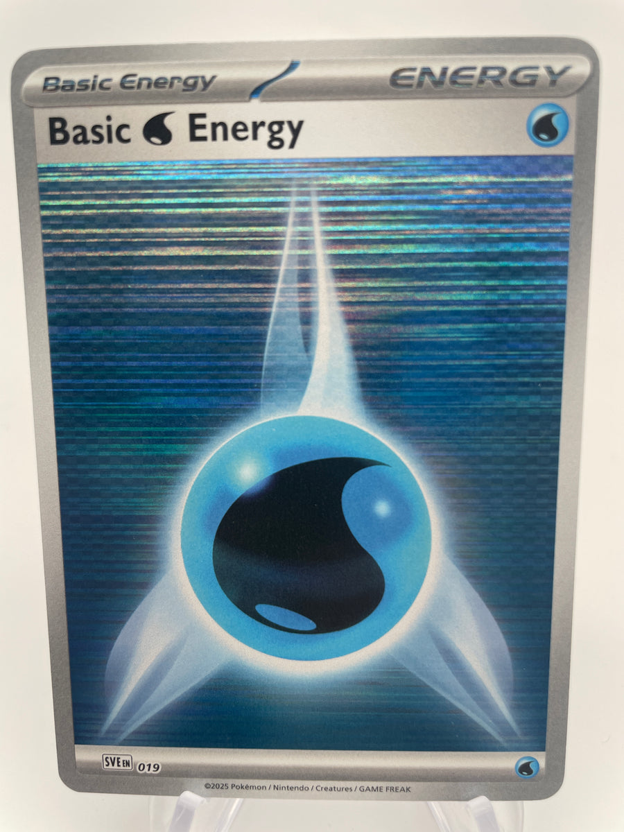 Basic Water Energy SVEen 019 White Flare Black Flame Holo PokeChalet Basic Water Energy SVEen 019 White Flare Black Flame Holo PokeChalet