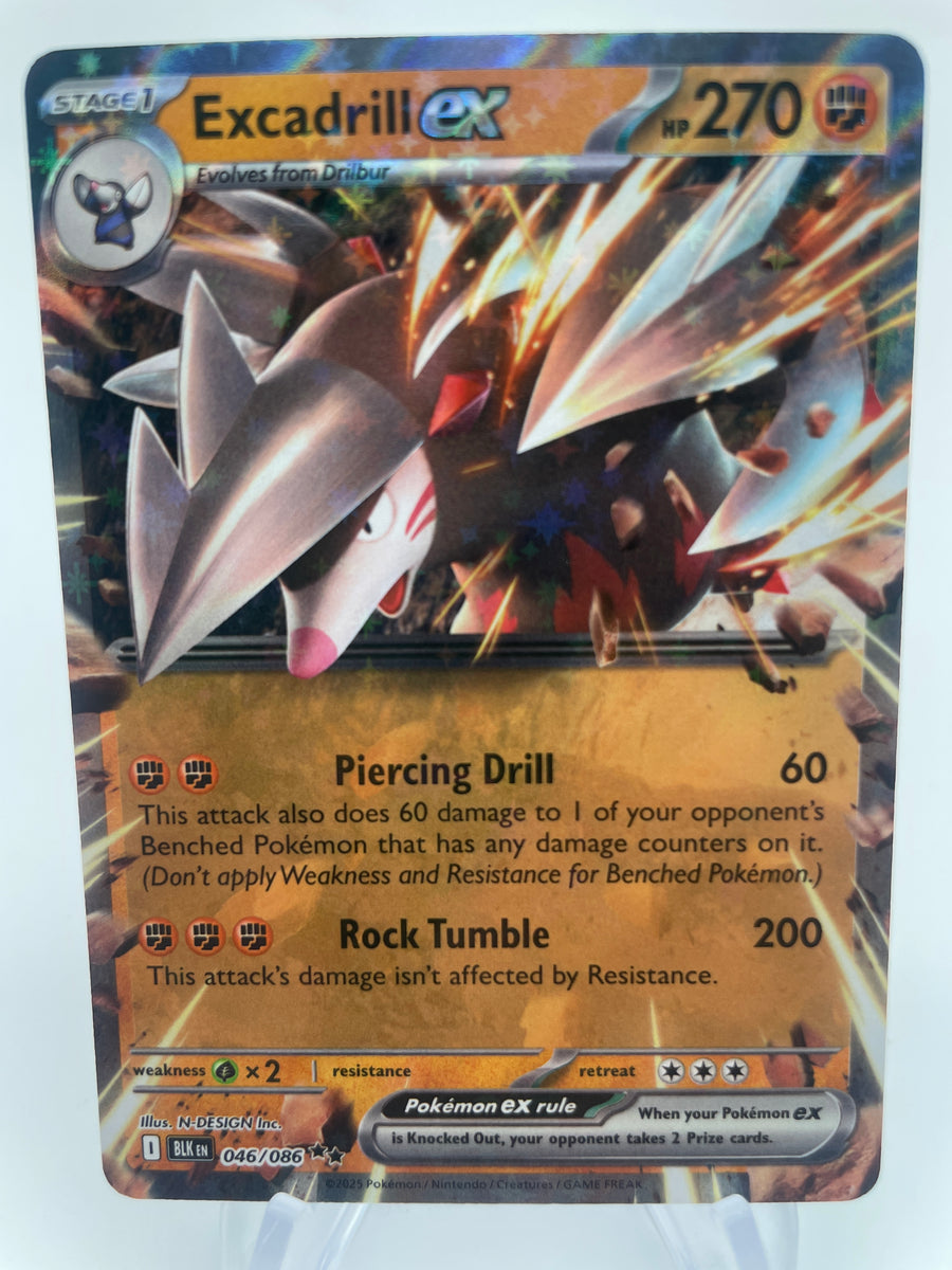 Excadrill ex BLKen 046/086 Double Rare – PokeChalet