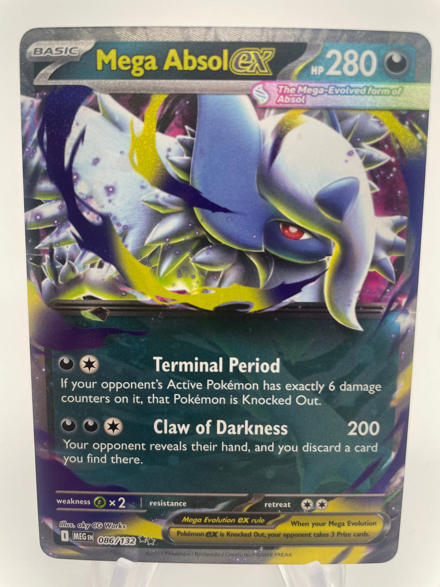 Mega Absol ex MEGen 086/132 Double Rare – PokeChalet