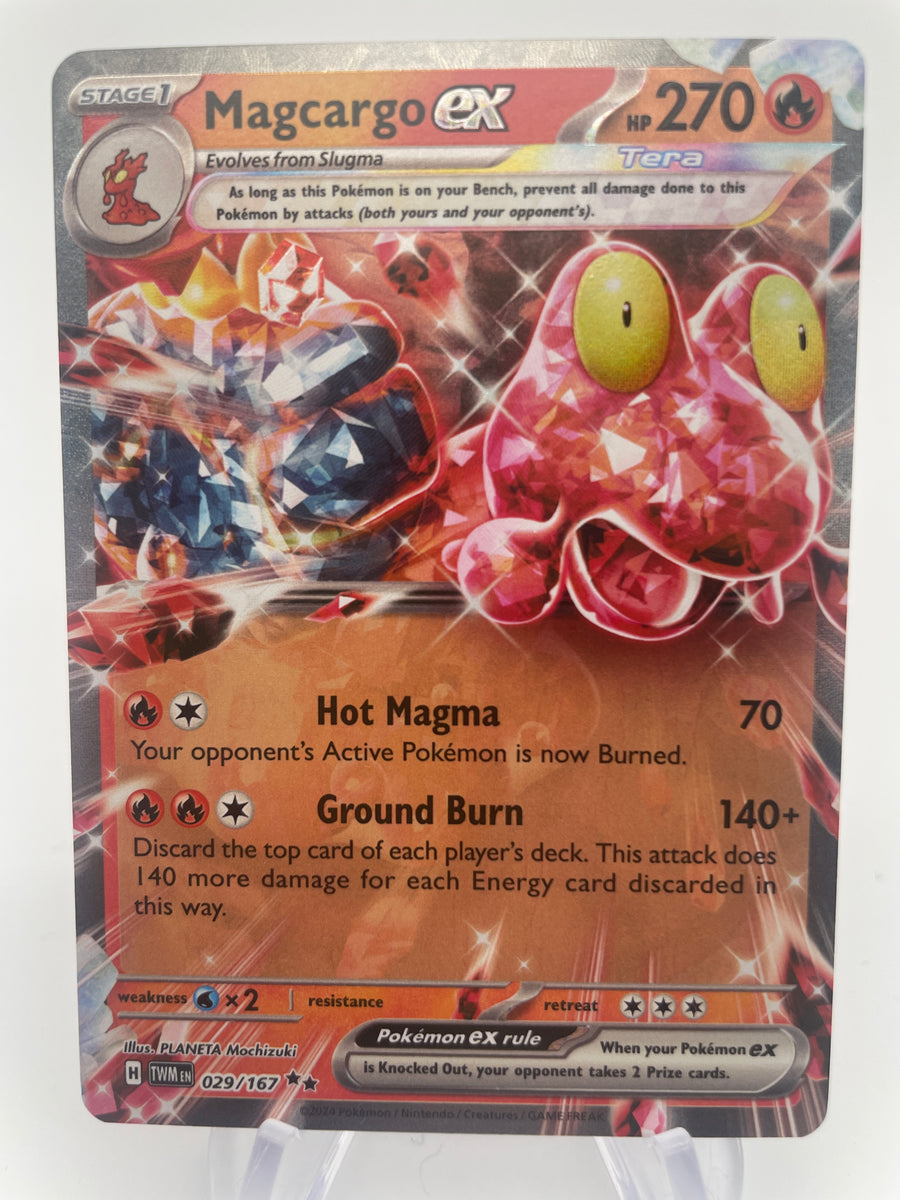 Magcargo ex TWMen 029/167 PokeChalet Magcargo ex TWMen 029/167 PokeChalet
