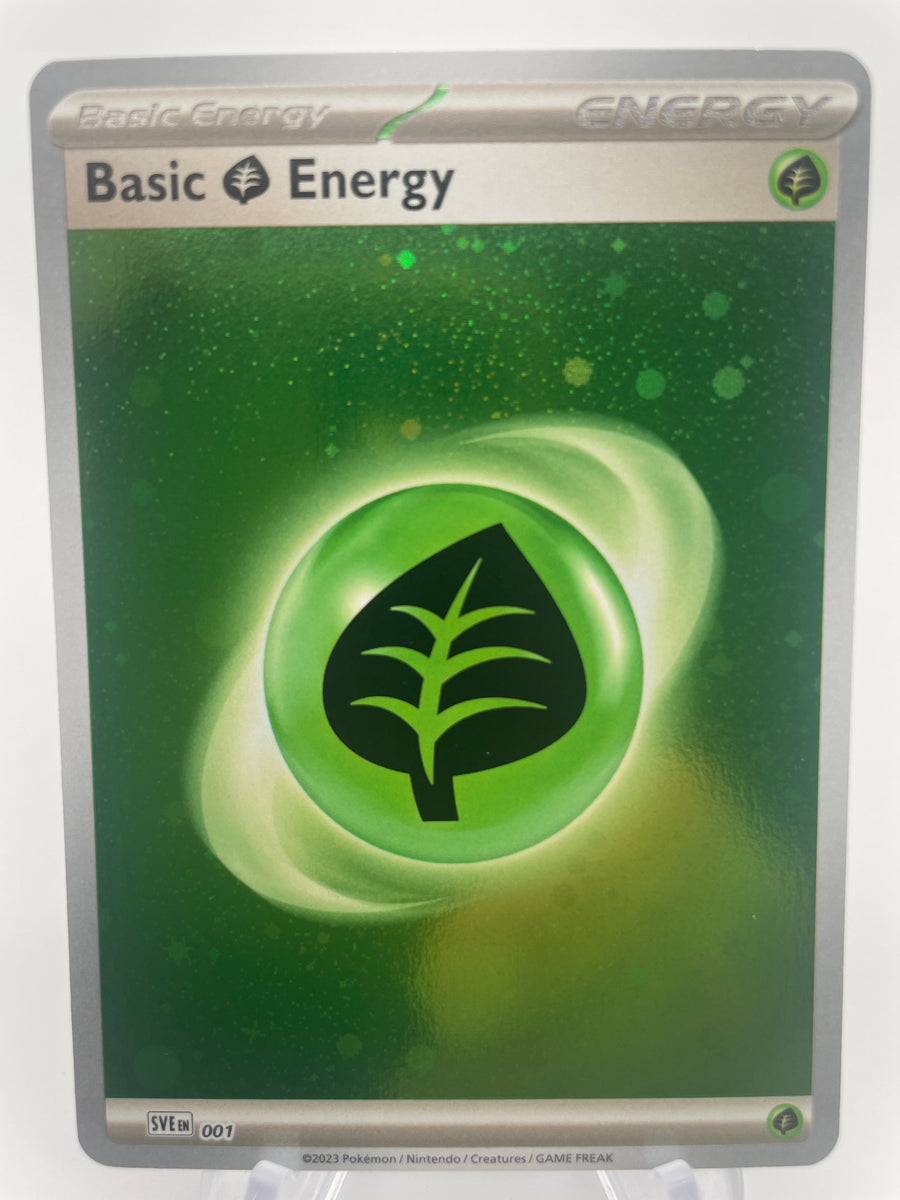 Basic Grass Leaf Energy SVEen 001 Cosmos Holo – PokeChalet