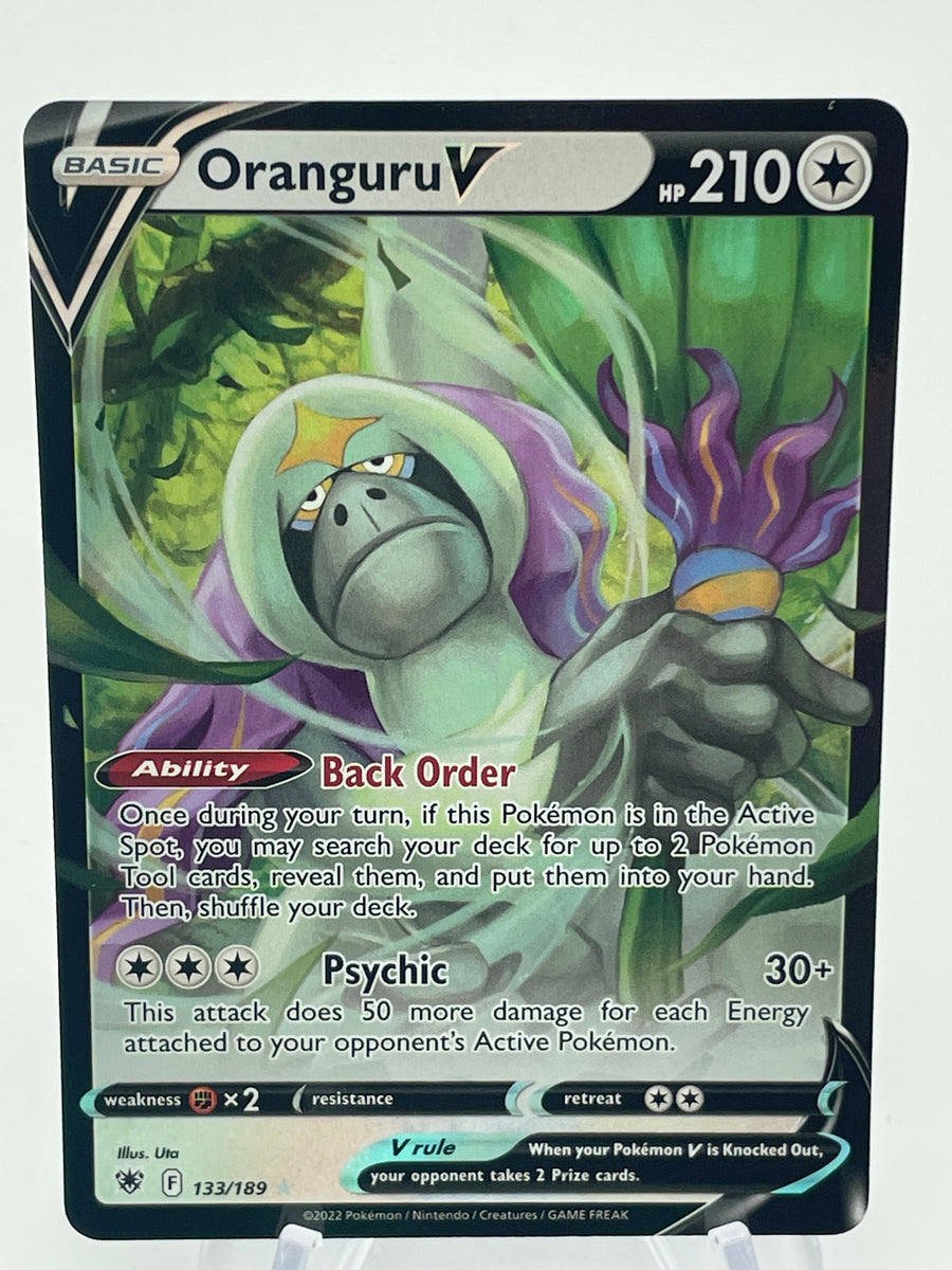 basic oranguru pokemon card Oranguru V 133/189 – PokeChalet