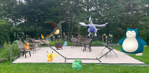 PokeChalet Yard Card Party