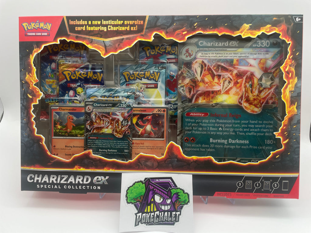 Charizard ex Lenticular Special Collection Box