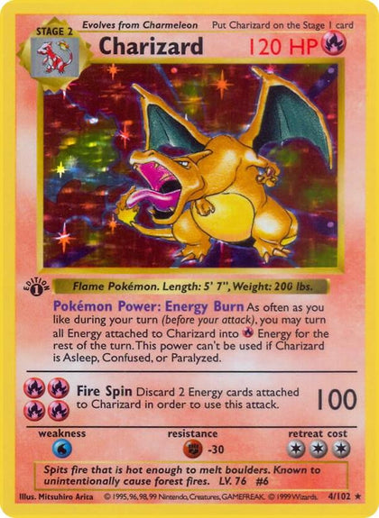 Charizard Shadowless First Edition No One Can Afford!