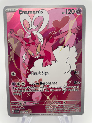 Enamorus Twilight Masquerade Pokemon Card 180/167