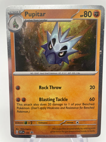 Pupitar SVPen 120 Black Star Promo PokeChalet Pupitar SVPen 120 Black Star Promo PokeChalet