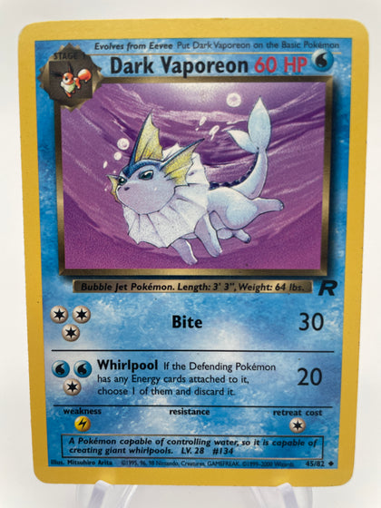 Dark Vaporeon 45/82 MP