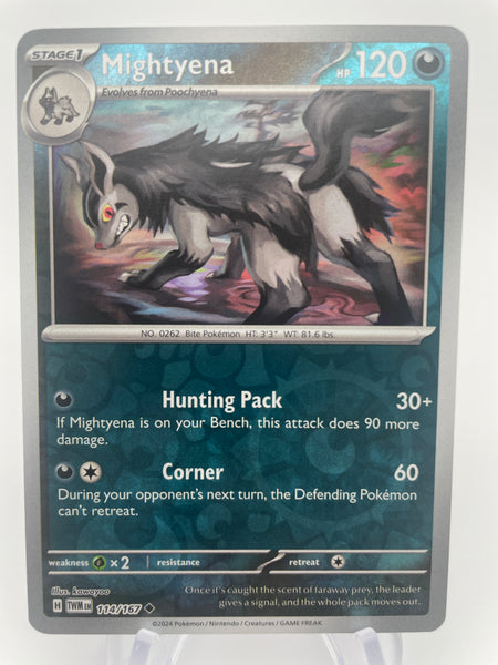 Mightyena TWMen 114/167 RH Reverse Holo – PokeChalet