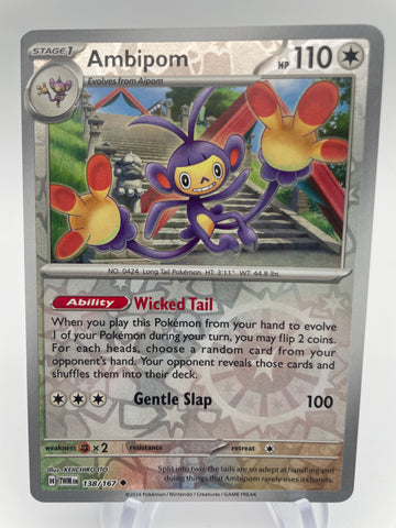 Ambipom TWMen 138/167 Reverse Holo RH