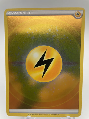 Lightning Energy Holo No Number Unnumbered