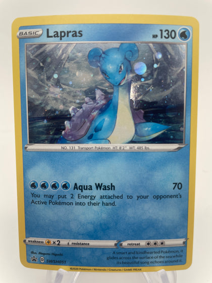 Lapras SWSH051 Black Star Promo