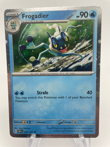 Frogadier OBFen 057/197 Cosmos Holo