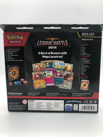 Pokémon Trading Card Game: Mega Lucario ex League Battle Deck 10-10360-101 - Best Buy Pokémon Trading Card Game: Mega Lucario ex League Battle Deck 10-10360-101 - Best Buy
