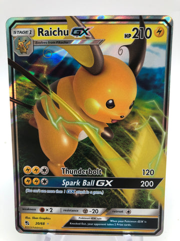 Raichu GX (20/68) – PokeChalet