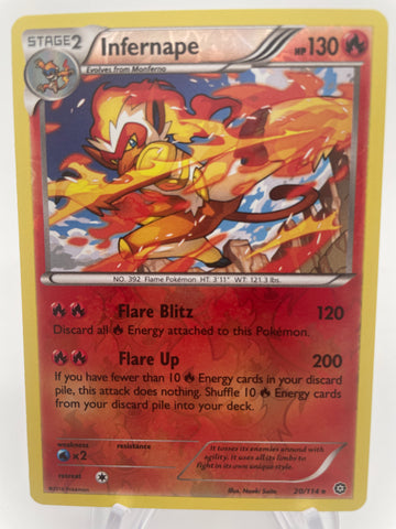 Infernape 20/114 Reverse Holo RH