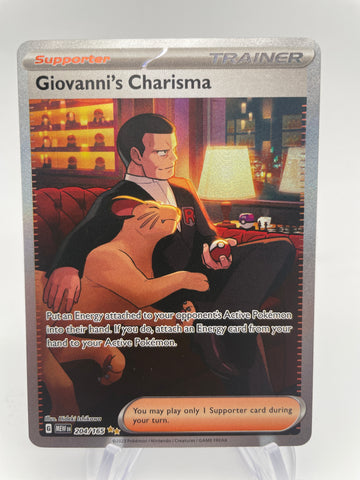 Giovanni's Charisma MEWen 204/165