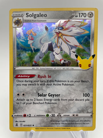 Celebrations Solgaleo (021/025)