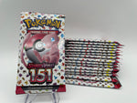 16 Packs of English Pokemon 151 - Just the Packs - PokeChalet