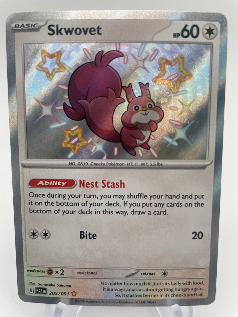 Skwovet PAFen 205/091 Baby Shiny – PokeChalet