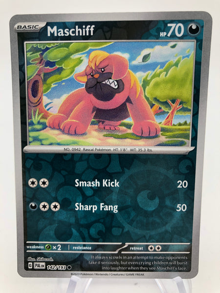 maschiff pokemon card value (2) PALen 142/193 Reverse Holo – PokeChalet [Colorless] [Colorless]. 2023 Pokemon Japanese Sv2a-pokemon Copy:NM: #0000708 polish
