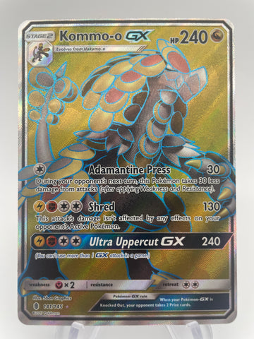 Kommo-o GX 141/145 Full Art Secret Rare