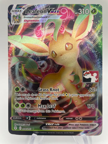 Leafeon Vmax 008/203 Pokemon Play Stamped LP