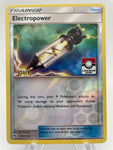 Electropower 172/214 Pokemon League Cup STAFF Stamped