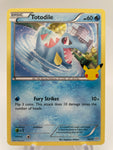 McDonald's Promo Totodile Non Holo 18/25  2021