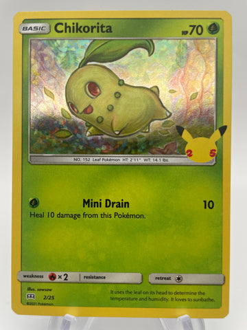 McDonald's Promo Chikorita Holo 2/25  2021