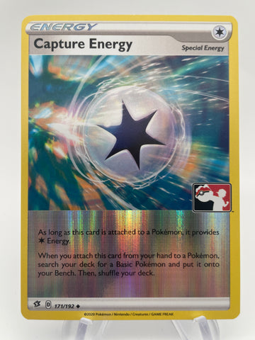 Capture Energy 171/192 Reverse Holo Play Pokemon Stamped