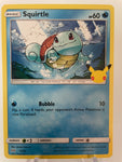 McDonald's Promo Squirtle Non Holo 17/25  2021