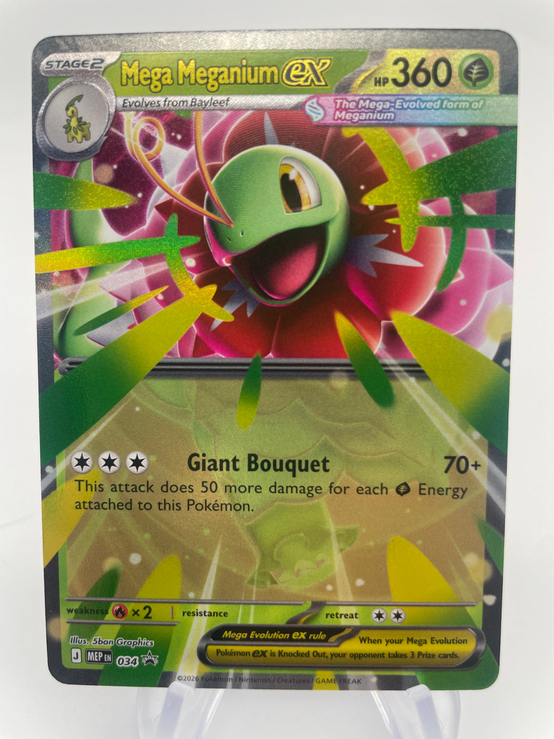 Mega Feraligatr ex MEPen 036 Black Star Promo – PokeChalet