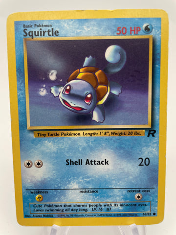 Squirtle - Team Rocket 68/82 DMG