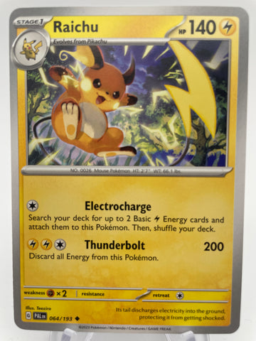 Raichu PALen 064/193