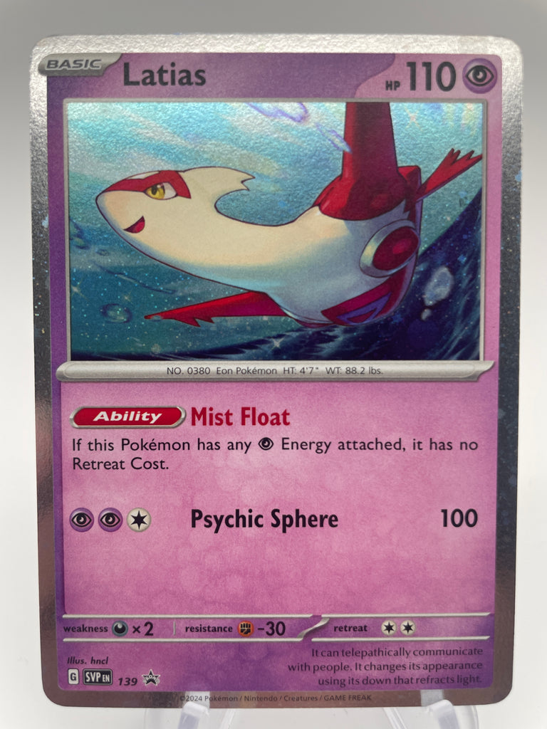 latias pokemon card price Latias SVPen 139 Black Star Promo – PokeChalet