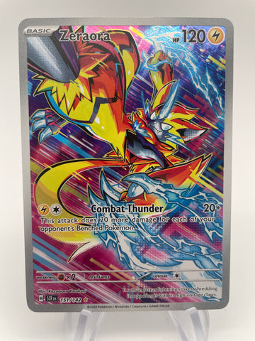 Zeraora SCRen 151/142 Illustration Rare