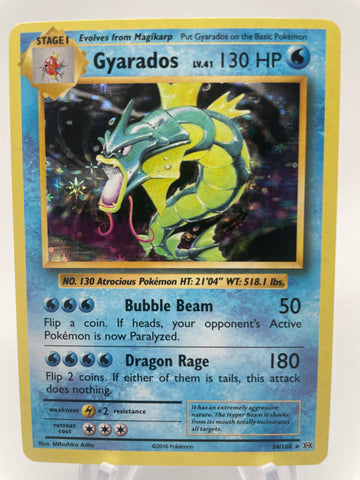 Gyarados 34/108 Evolutions Holo LP