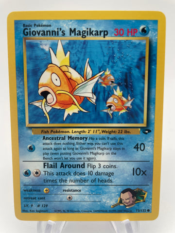 Giovanni's Magikarp 73/132 MP