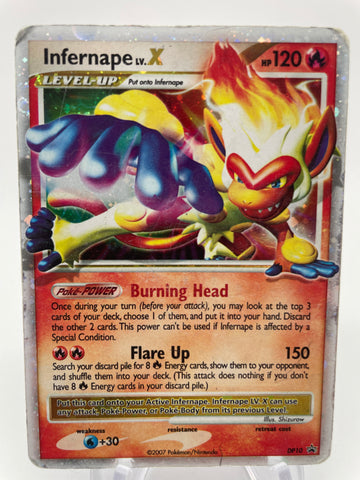 Infernape lv. X DP10 Black Star Promo DMG